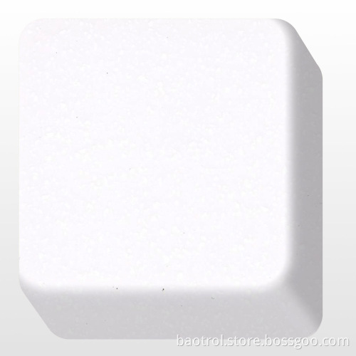12mm glacier white solid surface sheet